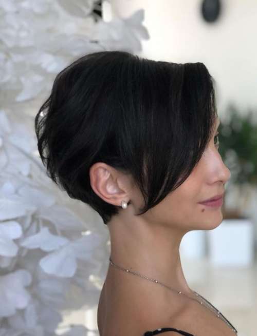 coupe de cheveux pixie bob