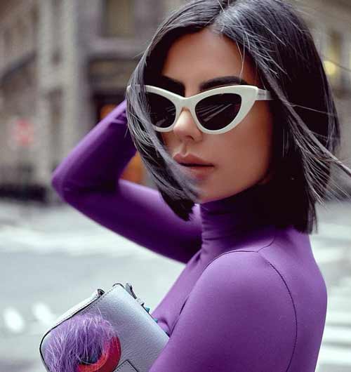 Coupes de cheveux courtes pour cheveux fins photo