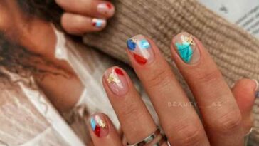 Coups sur les idées de manucure des ongles