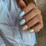 Manucure élégante pour les ongles courts photo