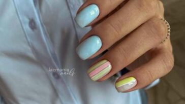 Manucure élégante pour les ongles courts photo