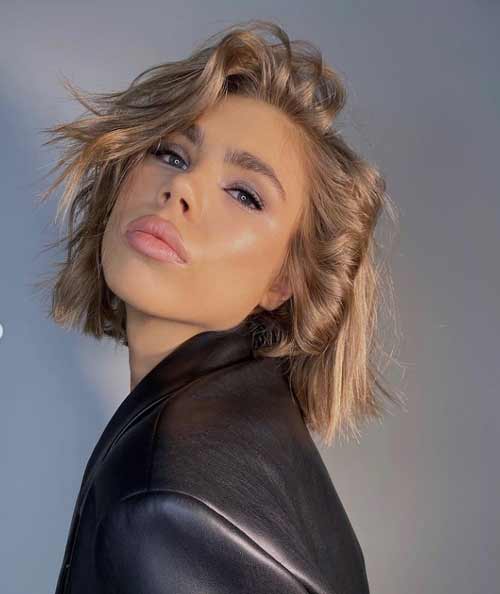 coupes de cheveux en couches