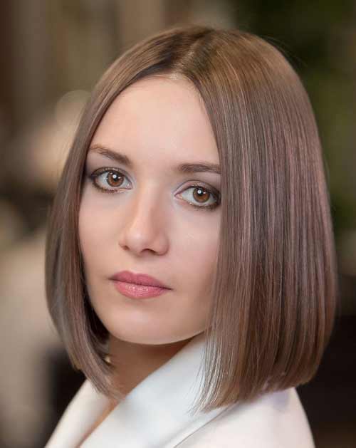 Caret pour un visage rond