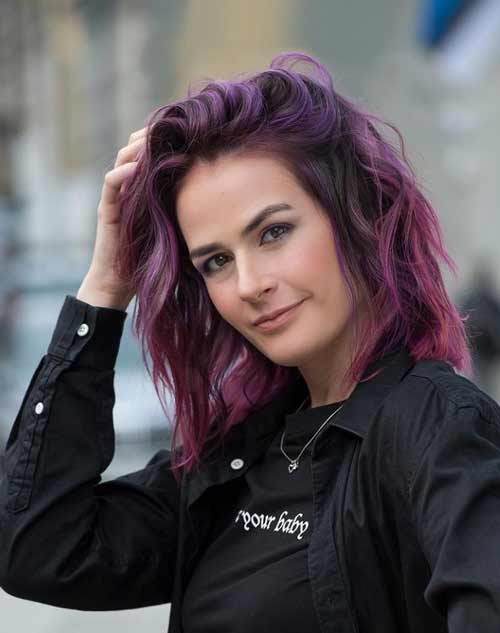 Coloration coupe de cheveux