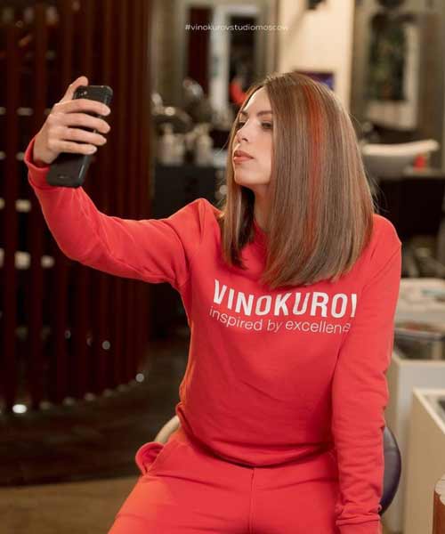 Coloration long caret