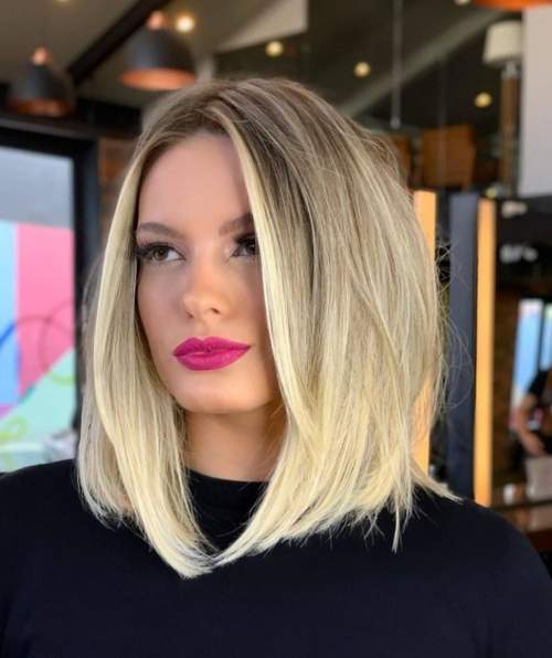 Longue silhouette A carrée