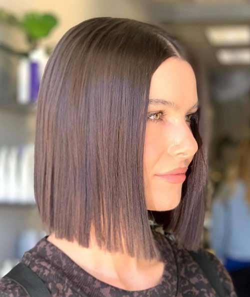 Coupe de cheveux bob pour femme