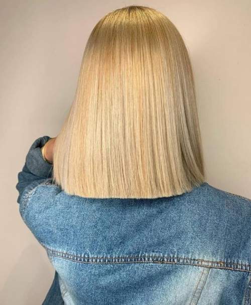 Caret avec une coupe claire