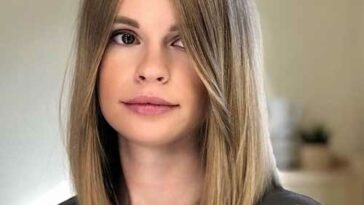 Photo de coupe de cheveux bob longue épaule