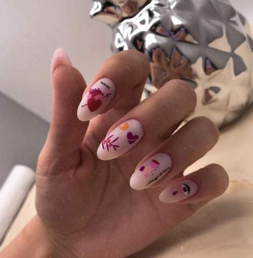 Nail art printanier