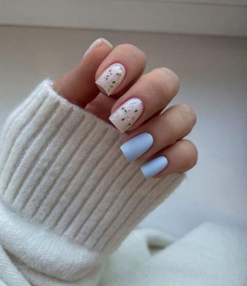 Dessins délicats sur les ongles