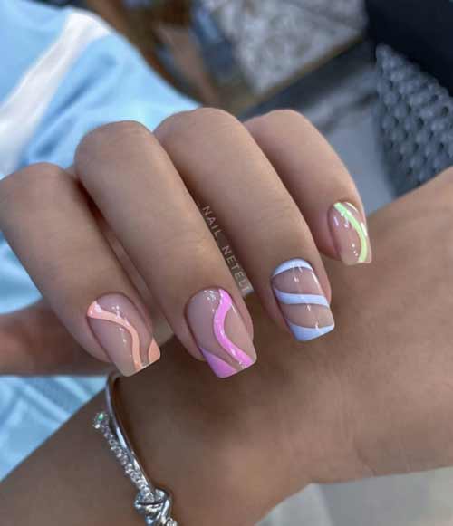 Vagues sur les ongles