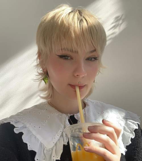 Coupe de cheveux mulet cheveux courts