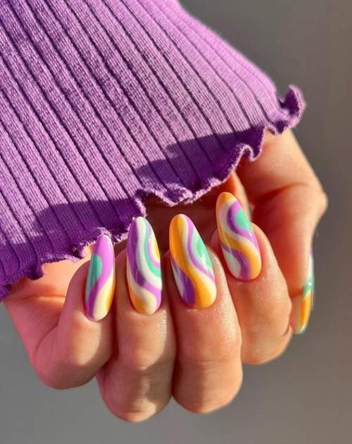 100 idées lumineuses incroyables pour la manucure 2022: nouveaux articles, photos