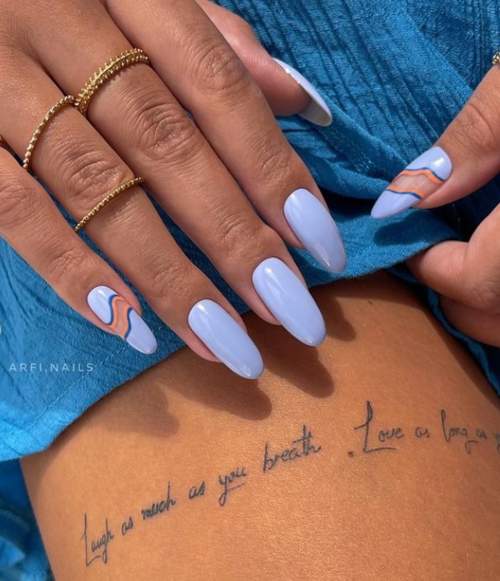 100 idées lumineuses incroyables pour la manucure 2022: nouveaux articles, photos