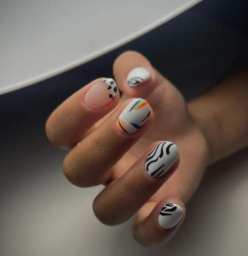 100 idées lumineuses incroyables pour la manucure 2022: nouveaux articles, photos