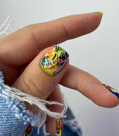 Photos d'idées lumineuses pour la manucure