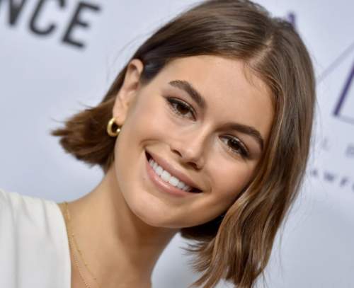 Kare sans frange pour ado