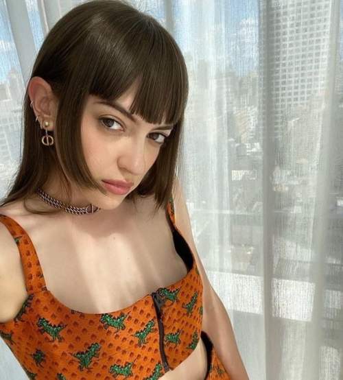 Coupes de cheveux à la mode avec une frange