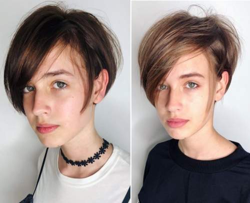 Bob pour cheveux fins