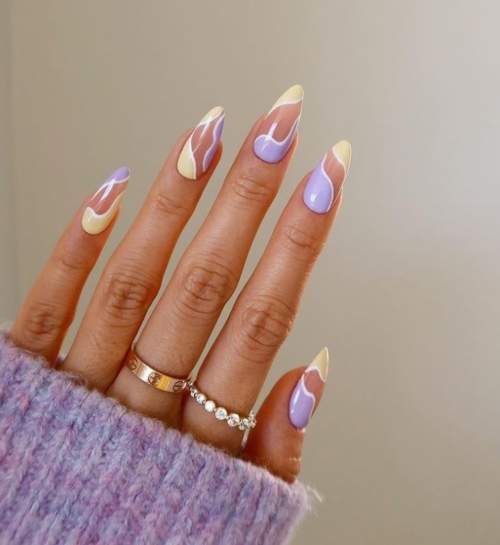 Violet-jaune français