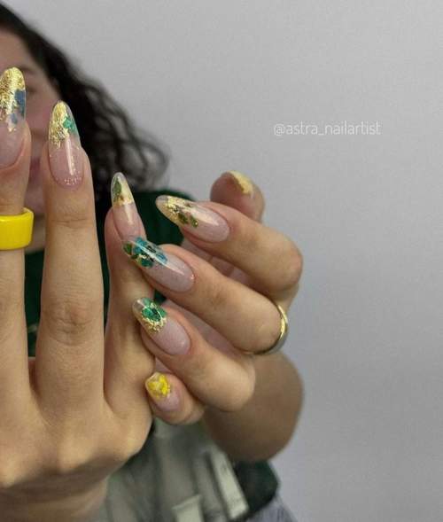 feuille d'or française