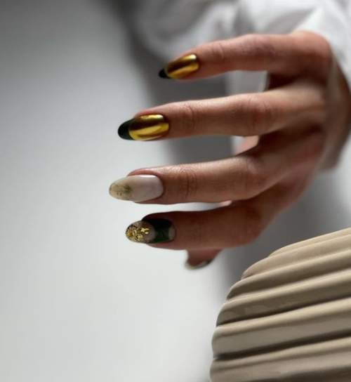 Manucure française jaune 2022: nouveaux designs, photos