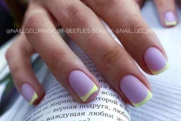 Veste jaune aux couleurs tendance