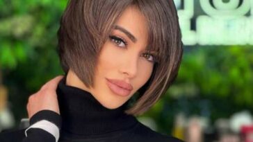 Coupes de cheveux à la mode avec une frange pour les cheveux raides