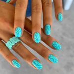 Photo d'idées de manucure lumineuses