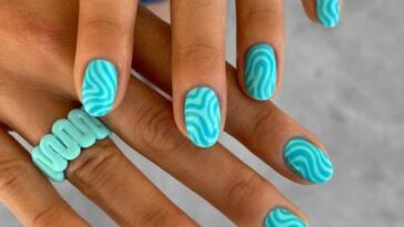 Photo d'idées de manucure lumineuses