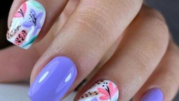 Beaux dessins sur les ongles