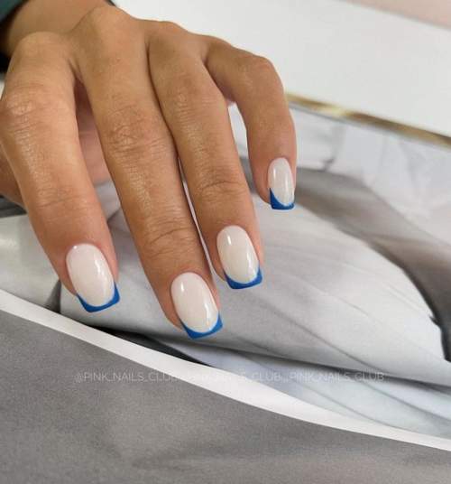 Veste business bleu-laiteux