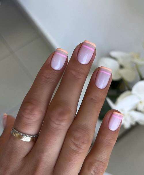 Veste business à rayures