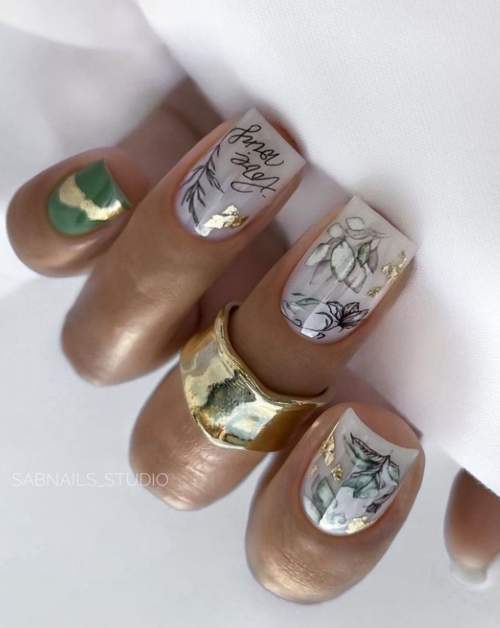 Manucure d'entreprise 2022: photo de conception d'ongles pour le travail