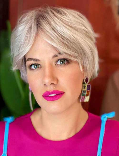 Pixie avec rideau de frange
