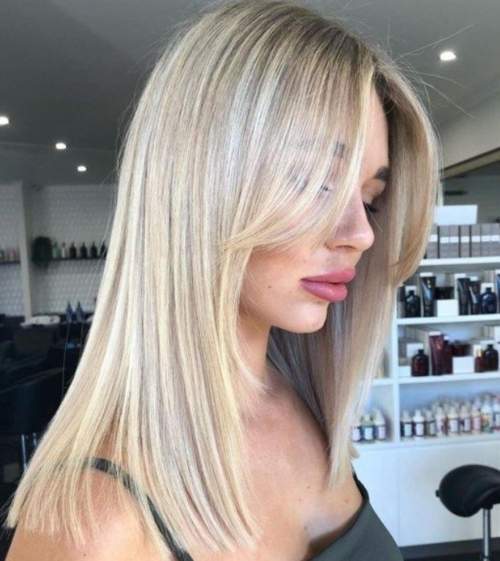 Rideau de frange de cheveux fins