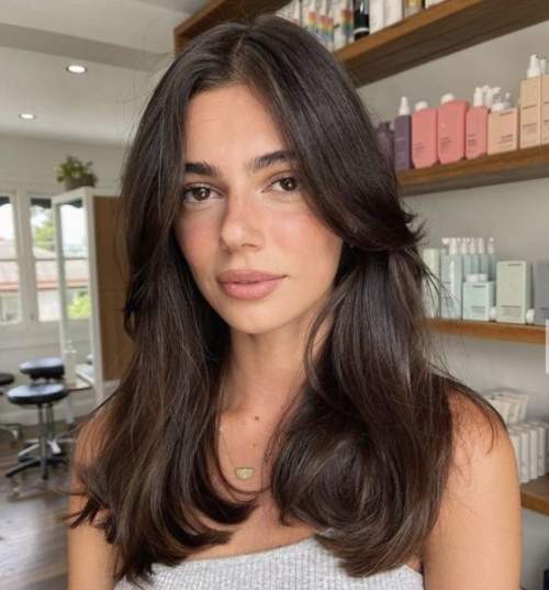 Rideau Bangs 2022 avec coupes de cheveux actuelles: photos, tendances