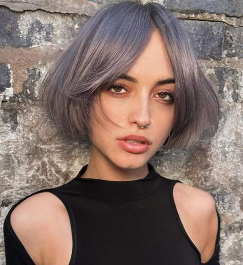 Rideau Bangs 2022 avec coupes de cheveux actuelles: photos, tendances