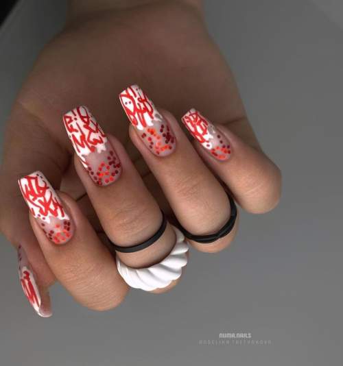 Graffiti sur le bout des ongles