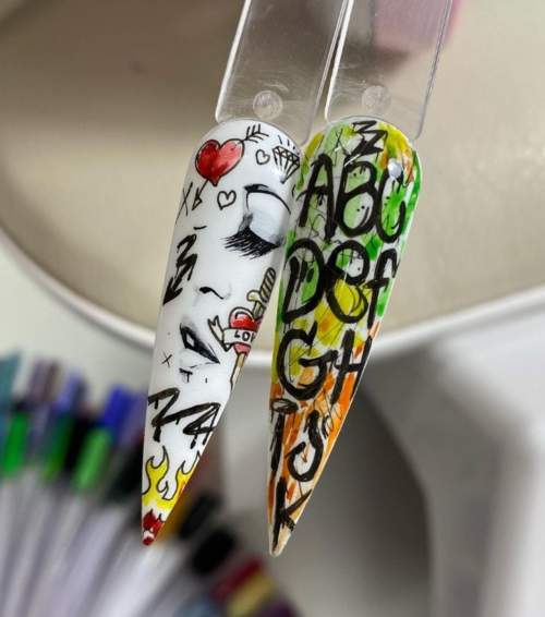 exemples de graffitis