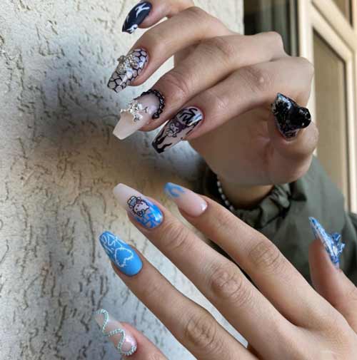 Estampage de clous de graffiti