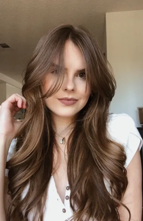 Rideau Bangs 2022 avec coupes de cheveux actuelles: photos, tendances
