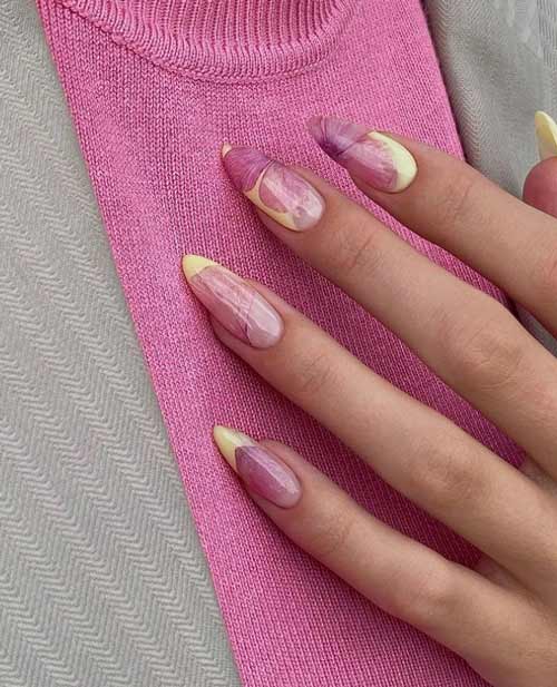 Manucure délicate pour l'obtention du diplôme