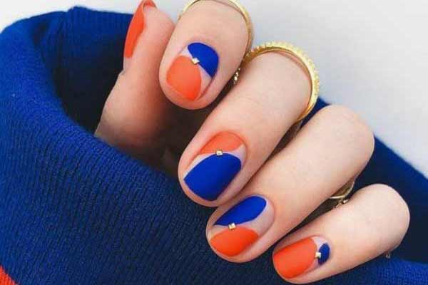 Manucure d'automne pour ongles courts et longs
