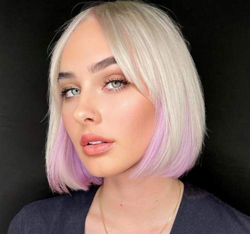 Coupes de cheveux jeunes à la mode 2022 avec une frange: types, photos