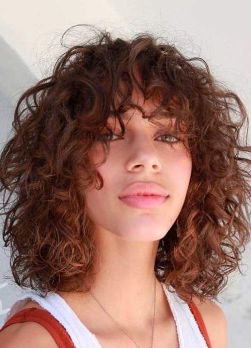 cheveux bouclés hirsutes