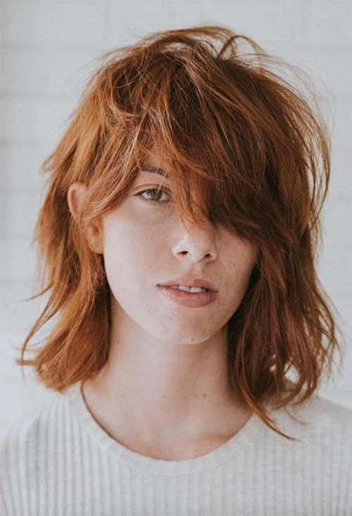   Baiser avec une frange