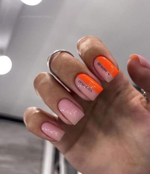 Manucure automne 2022 sur une forme carrée : l'actualité mode