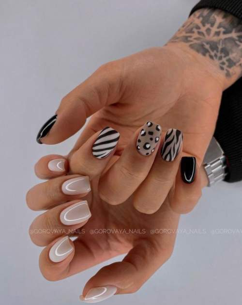 Manucure automne 2022 sur une forme carrée : l'actualité mode